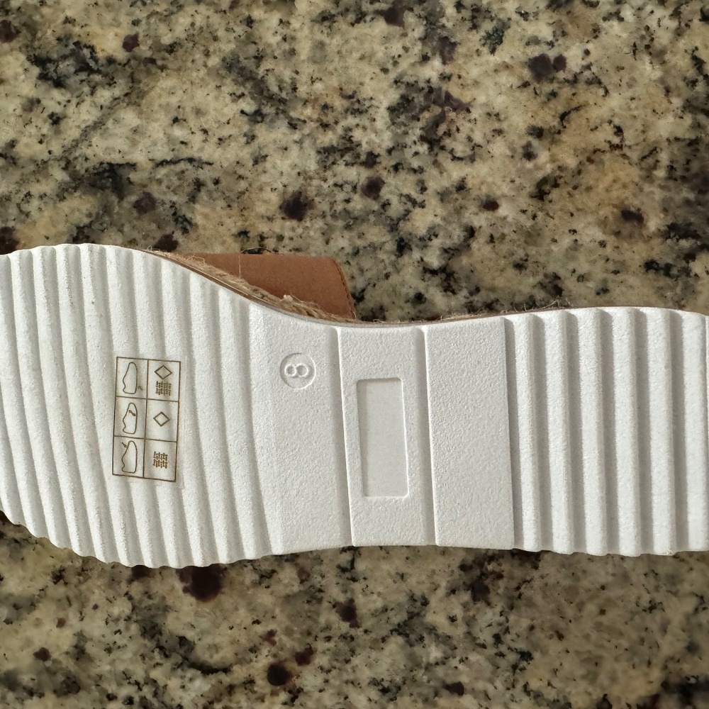 Journee Rosie slide sandal size 8